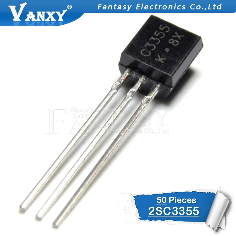 Новый оригинальный 2SC3355-92 C3355 TO-92 50 шт. | Электронные компоненты и принадлежности