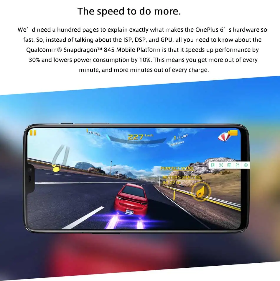 OnePlus 6, 8 ГБ, 128 ГБ, Восьмиядерный процессор Snapdragon 845, AI, двойная камера 20 Мп+ 16 МП, разблокировка лица, Android 8, смартфон, мобильный телефон