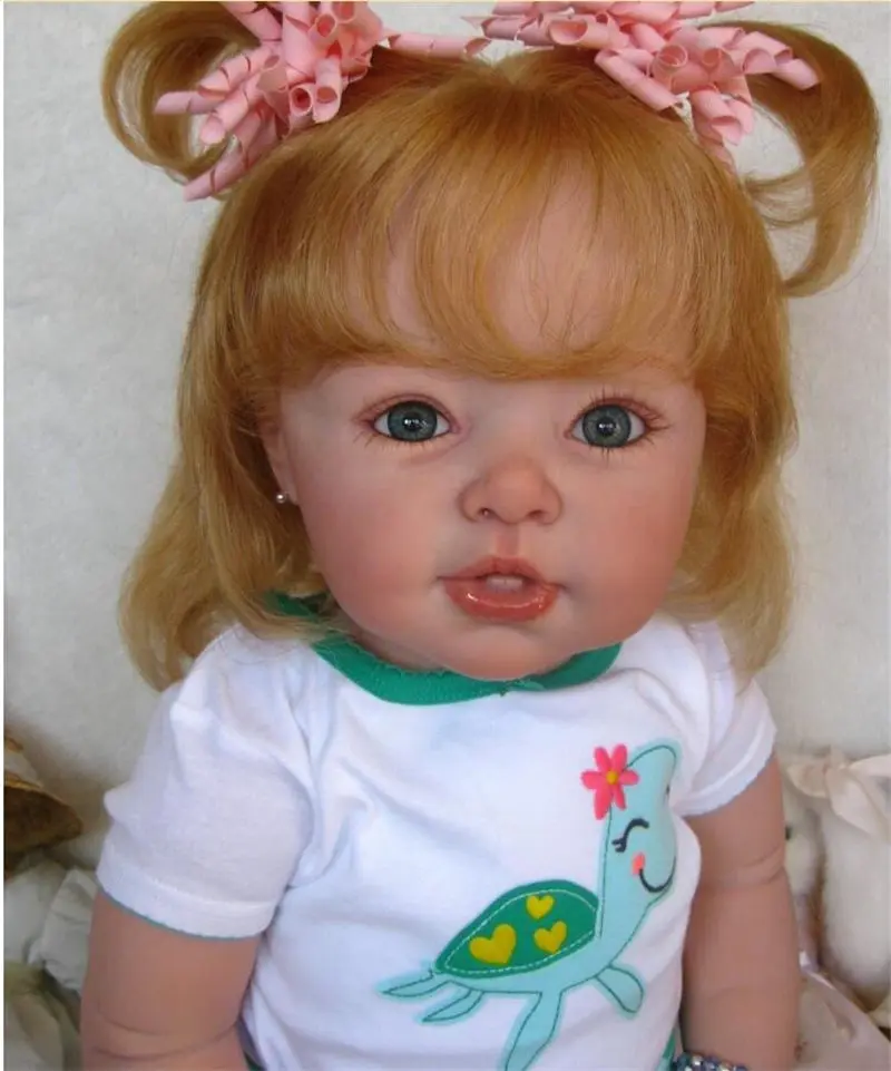 

NPK 29'' Reborn Doll Kit Limited Edidtion Lifelike Soft Silicone Vinyl Real Gentle Touch Unpainted Doll Parts Doll Accessories