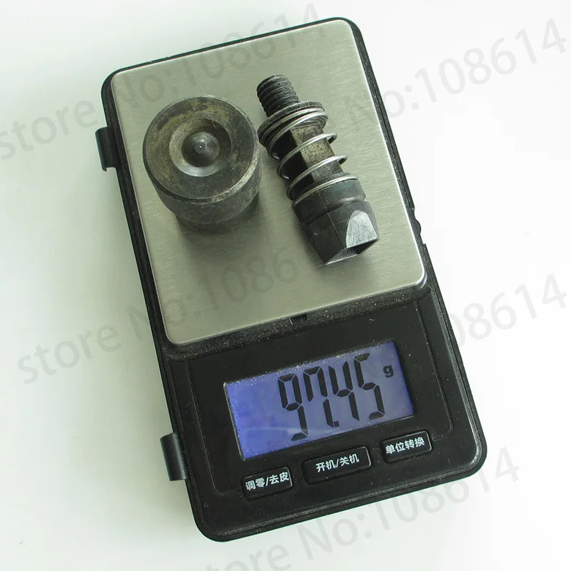 100 шт DIY пирамиды заклепки gun metal 4 коготь ногти для одежды шпильки с когтями для одежды cooper materail площади заклепки квадрат - Цвет: 1 set Dies