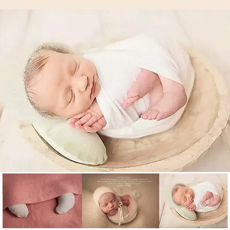 

5 PCS/set Newborn Posing Beans Bag Baby Photography Prop Pillow Infant Positioner Newborn Crescent props Posing Pillows