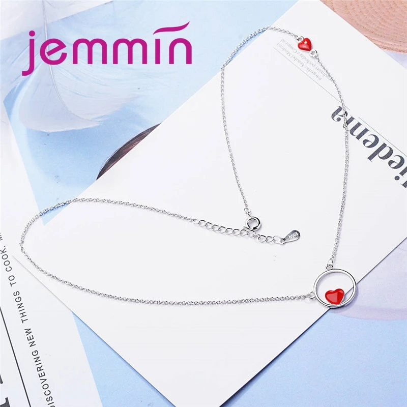 Новая модная цепочка ожерелье кулон в виде сердца винтажные ювелирные изделия