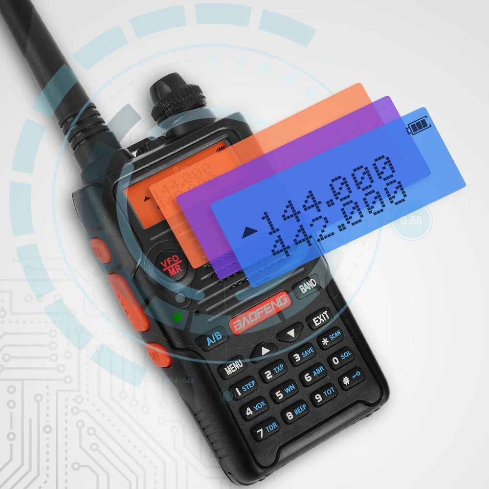 Рация Baofeng UV 5R EX 5 Вт Двухдиапазонная с функцией двухсторонней радиосвязи|Рации| |