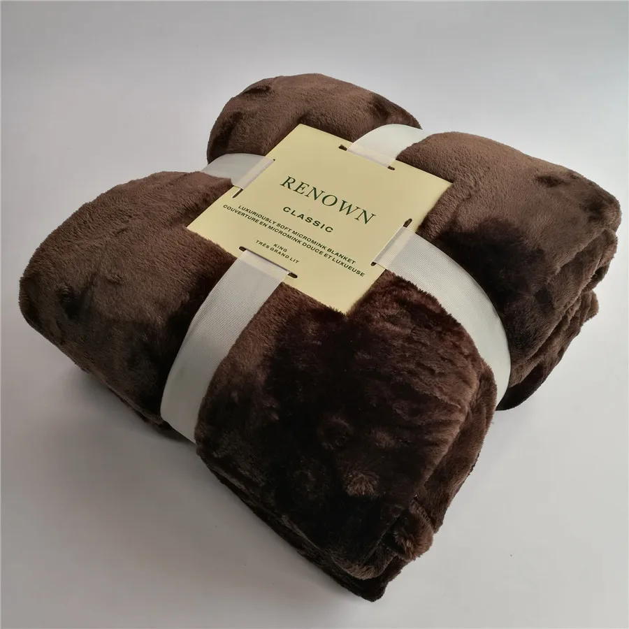 coffee Супер мягкое розовое Флисовое одеяло для взрослых, фланелевое одеяло для дивана и офиса, полотенце для путешествий, переносное автомобильное одеяло для путешествий - Цвет: coffee