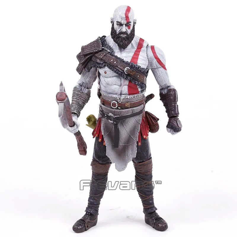 Оригинальная экшн фигурка God of War 4 Kratos из ПВХ Коллекционная модель игрушки 7