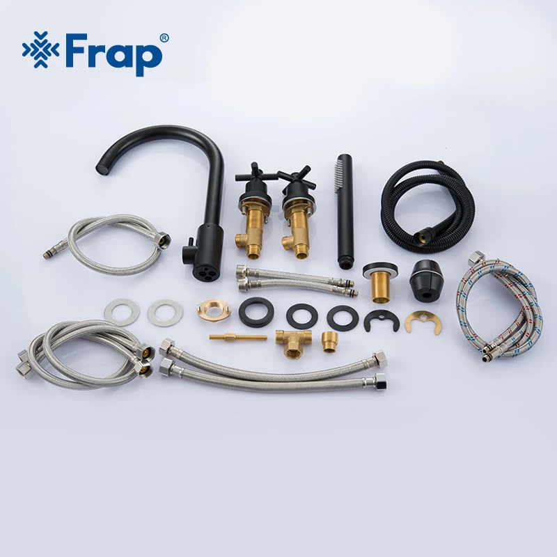 Смесители для ванны Frap классический черный смеситель воды ванной комнаты