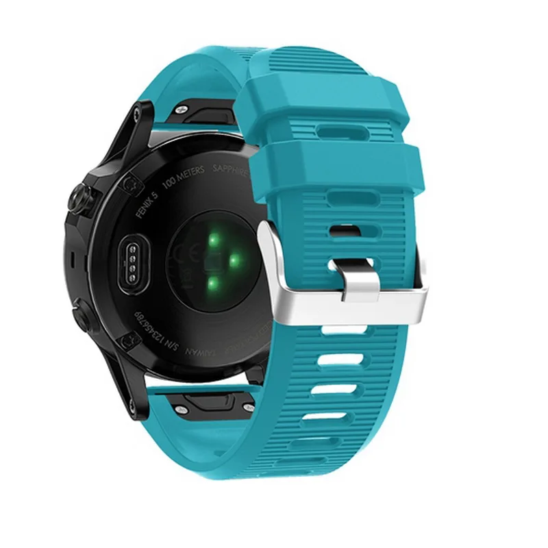 

Silicone Easy Fit Watch Band Rubber Wrist Strap Belt for Garmin Fenix5X Fenix3 HR Quatix3 D2 Fenix 5X HR Quatix 3 D2 D 2 26mm