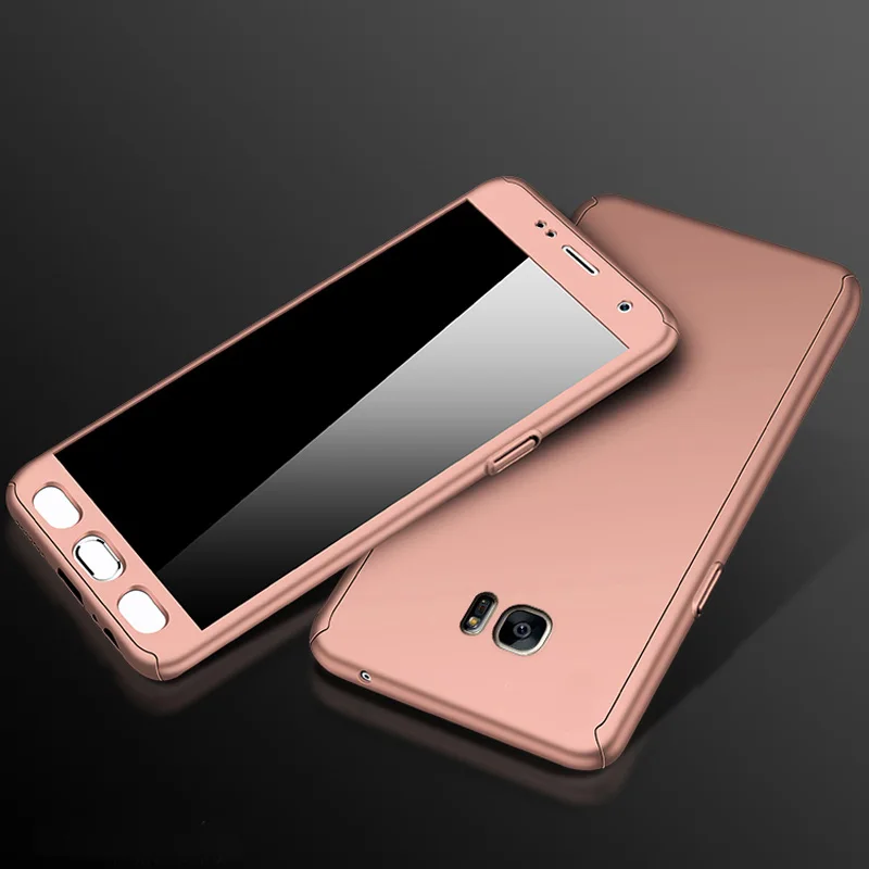 360 пленка с полным покрытием для Samsung J3 J310 J320 J5 J510 J7 J710 2016 задняя крышка + закаленное