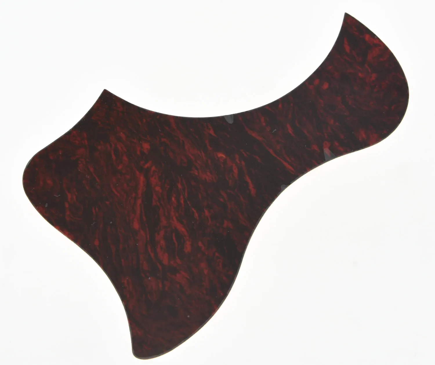 

Humming Bird Acoustic Guitar Pickguard Self-Adhesive Scratch Plate Red Tortoise
