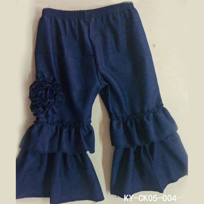 5 шт. детские джинсовые брюки с оборками|girls denim pants|pants kidskids pants |