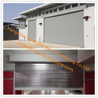 Fire Prevention Motorized Folding Doors America Standard Fire Resistance Steel Sliding Doors