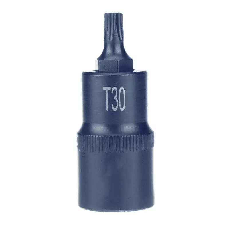 Набор торцевых насадок для отверток Torx 1/2 переходников T20 T25 T27 T30 T35 T40 T45 T50 T55 T60 T70 |