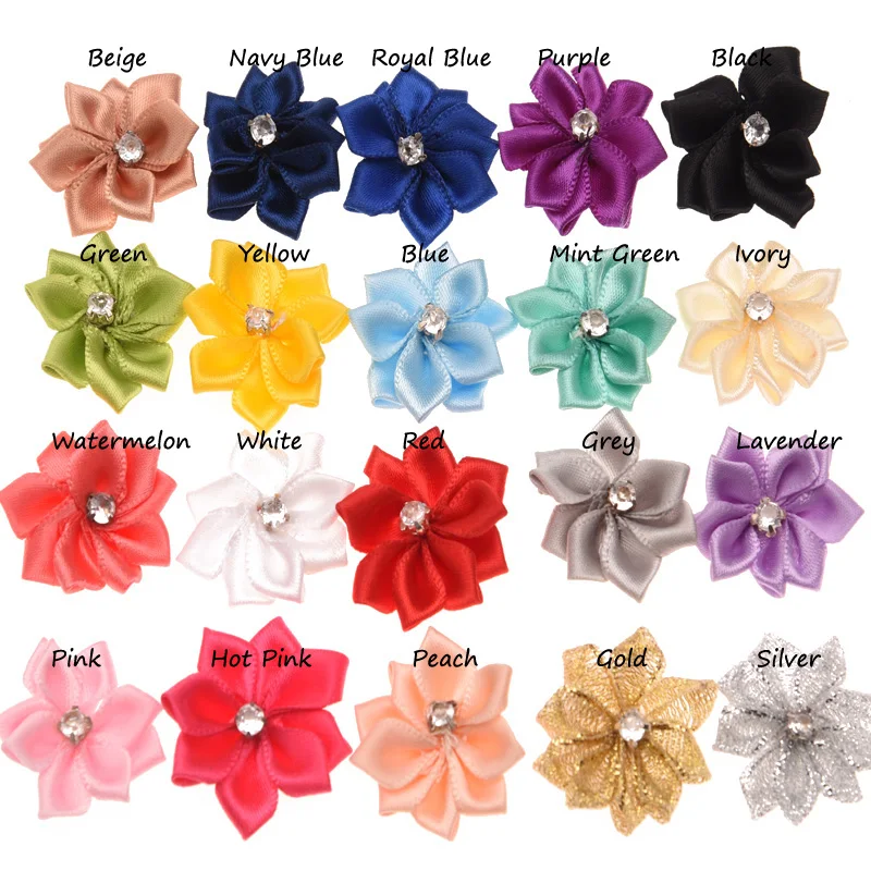 100 шт. цветочное украшение для свадьбы дешевое искусственное 3 см многоугольный