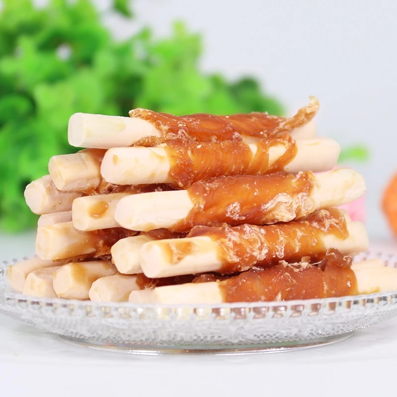 

Chicken Biscuit 100g natural dry animal pet dog food snack chews treats training with safe quality and price free shipping