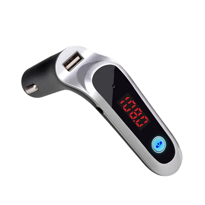 USB TF карта с поддержкой зарядного устройства ЖК дисплей громкая связь FM
