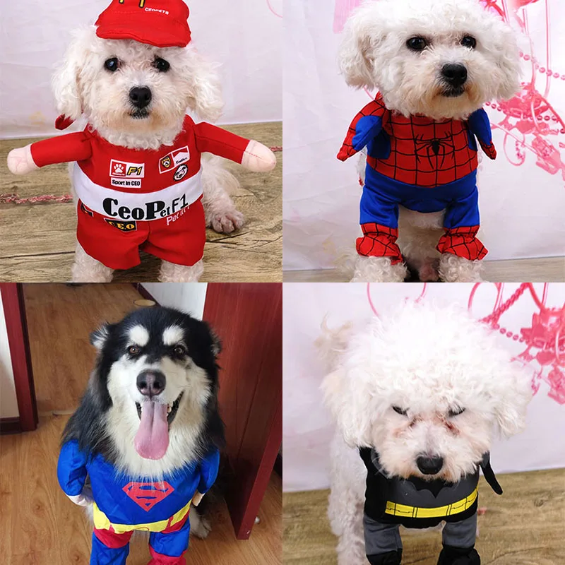 KIMHOME PET одежда для собак для маленьких собак интересный одежда-для-собак Ролевая игра Осень и зима чихуахуа пальто Французский бульдог одежда для животных Подходит для собак и кошек среднего размера 15 видов стилей