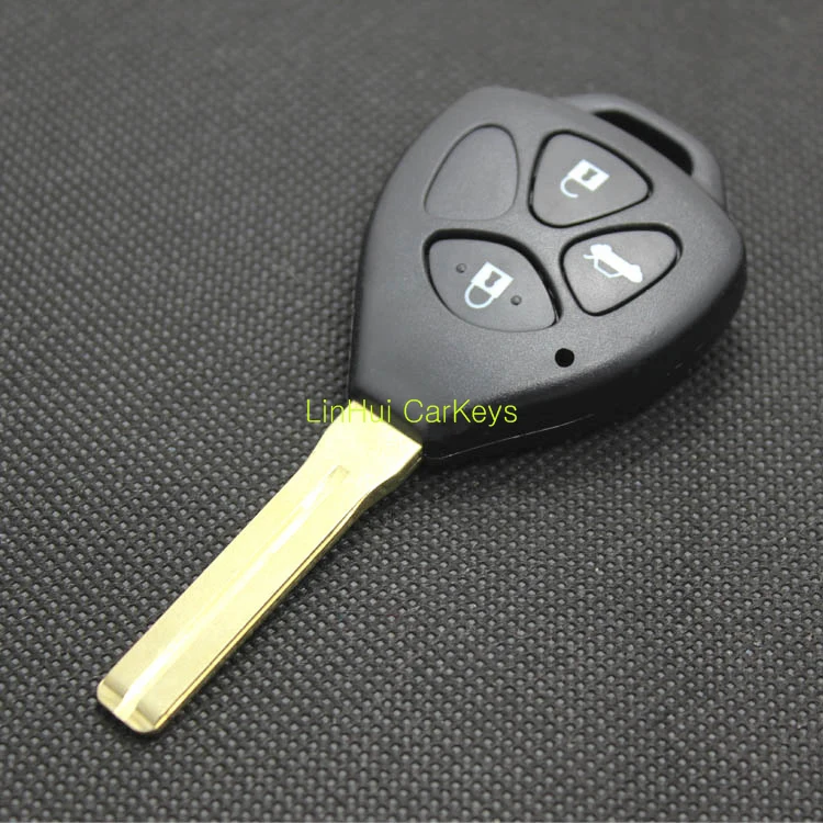 

PINECONE для TOYOTA CAMRY REIZ PREVIA, автомобильные ключи, 3 кнопки, необработанные, тип 2, латунные лезвия, чистые, прямые, ABS, корпус ключа, 1 шт., оптовая про...