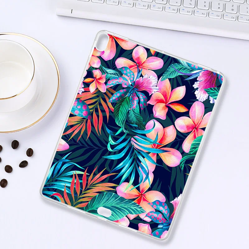 Z016 Чехол для планшета с рисунком для iPad Pro 12,9 чехол 12,9 ''A1876 A003 A1895 A2014 Мягкий силиконовый чехол с мультяшными животными - Цвет: Z016