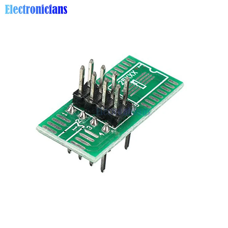 SOIC8 SOP8 тестовый зажим для EEPROM 93CXX/25CXX/24CXX + CH341A 24 25 серия Flash BIOS USB программатор