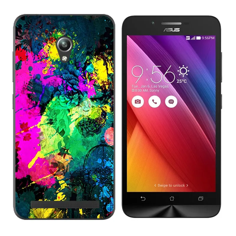 Phone Cases for Fundas Asus ZenFone Go ZC500TG 5.0 inch Back Cover Cell Piano Printing Silicon TPU Soft Case |