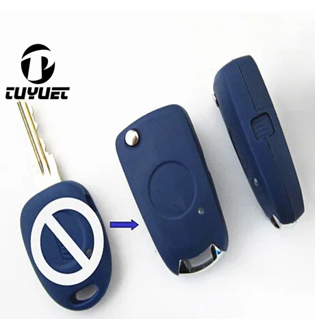 Модифицированный складной чехол для ключа с дистанционным управлением Fiat