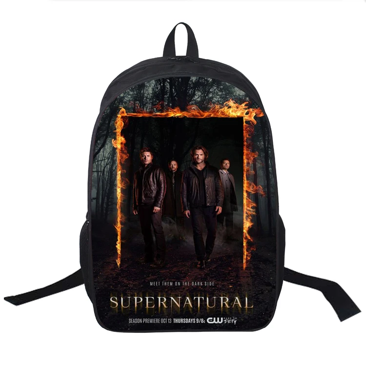 3 Высококачественный рюкзак Supernatural для детей, сумки для мальчиков и девочек, модный подарок-сюрприз, рюкзак для подростков, школьный рюкзак - Цвет: 3