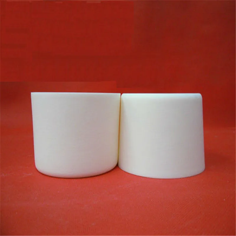 Dia100x100mm 600 мл 99.5% тигель из оксида алюминия цилиндрической формы корундовый