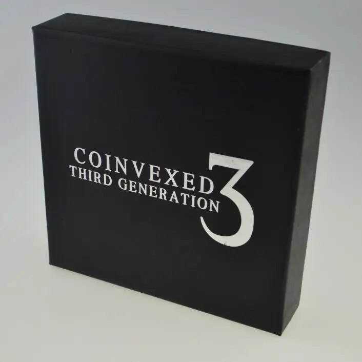 Coinvexed 3 0 серия Sharpie (DVD + трюк) волшебные трюки подписанная монета изгиб макро ап