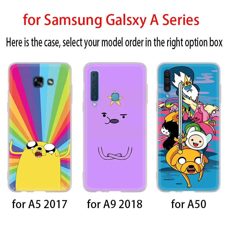 Adventure Time Finn and Jake из мультфильма «Город героев»; модные для samsung Galaxy A50 A10 A20 A30 A40 A60 A70 A6 A8 плюс A7 A9 A3 A5