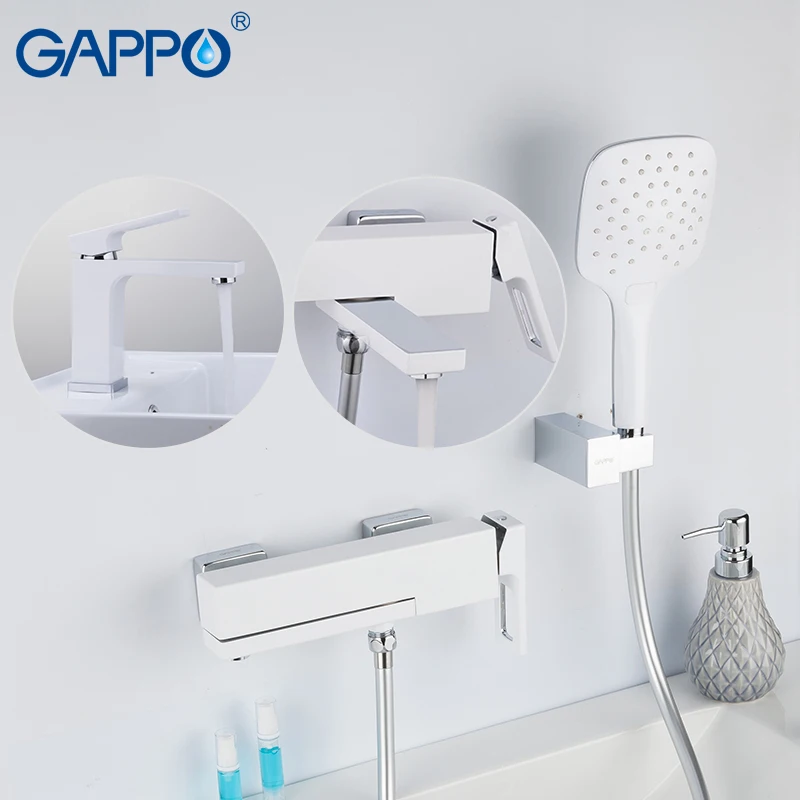 GAPPO ванная смесители воды Краны chrome для ванной смеситель ванна кран с бассейна
