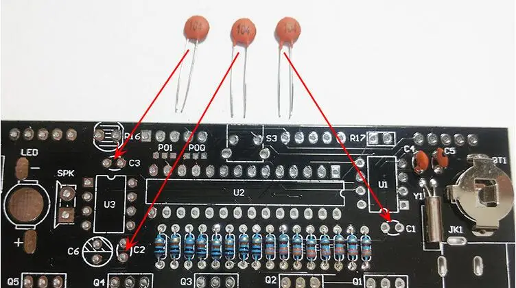 Электронные diy kit цифровые часы DIY making kit 51 один чип с Чехол