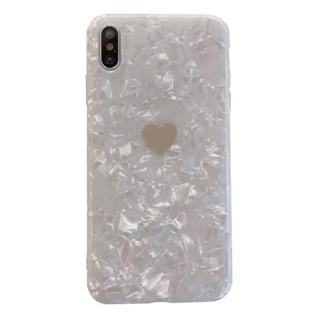 Чехол для телефона Wixcen Gilt Love Heart Fritillaria Iphone Xs Xr Xsmax X 6 6s 7 8 Plus мягкий чехол из ТПУ