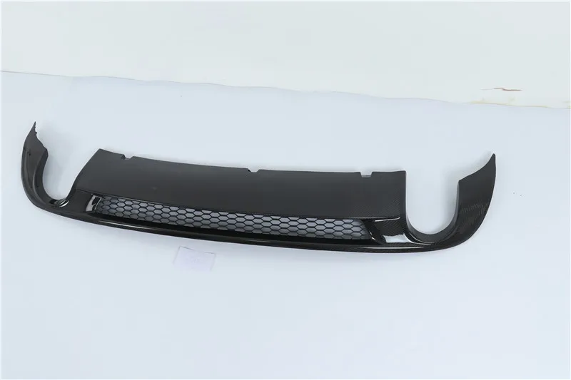 Углеродное волокно заднего бампера губ Авто диффузор для 09-11 Audi A6 S6 2009 2010 2011 |