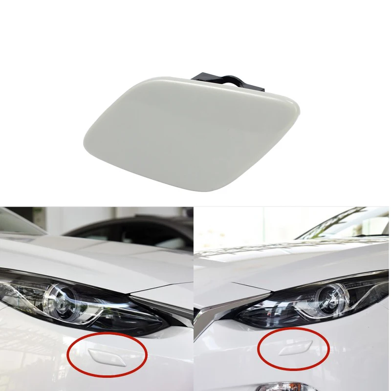 Justech новая серая крышка омывателя фар Левая Правая 61677171659 для 2005 2010 BMW 3 серии LCI