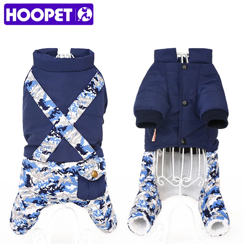 HOOPET темно синие камуфляжные ремни маленькая плюшевая собака четыре фута