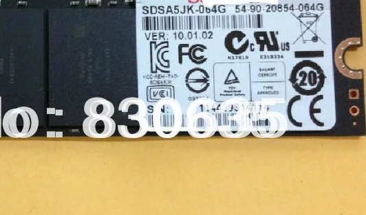 64 ГБ для UX21E UX31E UX21/UX31 UX31A UX21A U100 подключение wtih SSD MODLE твердотельный диск полностью протестирован, XM11 без кабеля