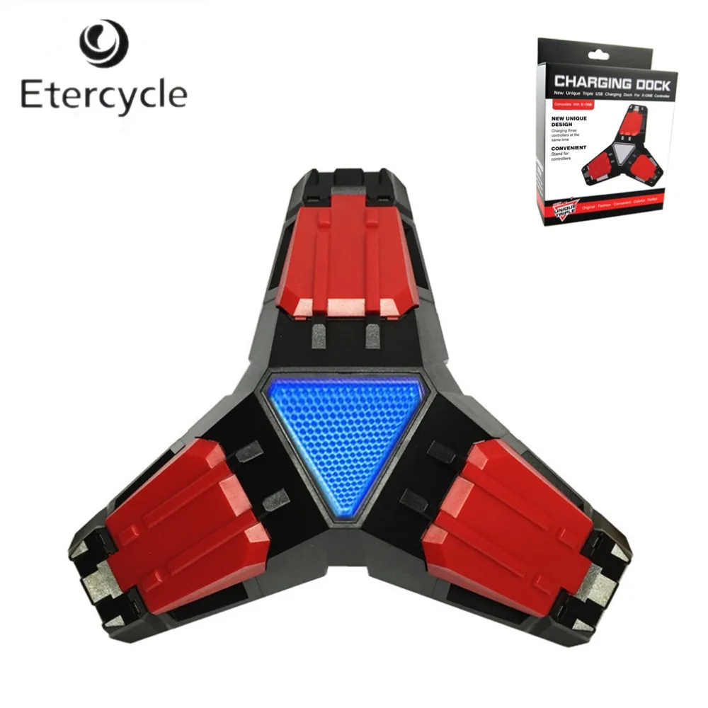 С розничной посылка треугольник USB зарядное устройство для xbox ONE беспроводной