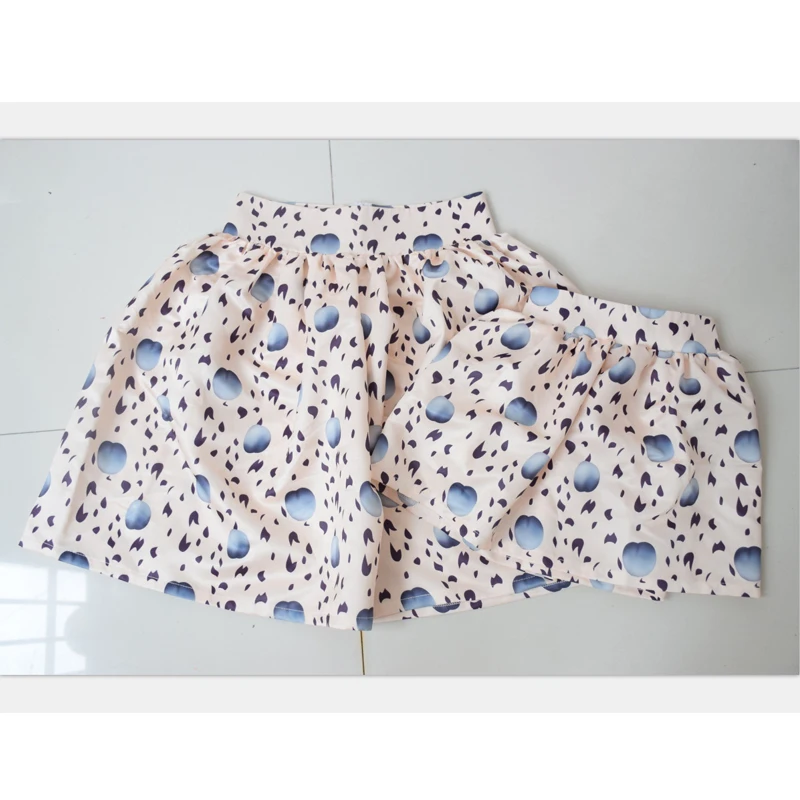 Летние платья для мамы и дочки Beke Mata одинаковые комплекты семьи одежда юбка всей