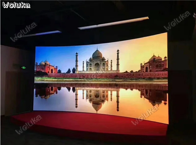 Крытый p6LED дисплей HD полный цвет бар прокатки электронный Большой экран свадьба
