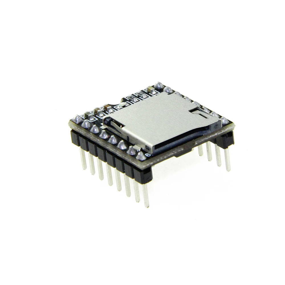 DFPlayer мини mp3 плеер модуль MP3 голосовой для Arduino DIY Поддержка TF карты и USB диска 5