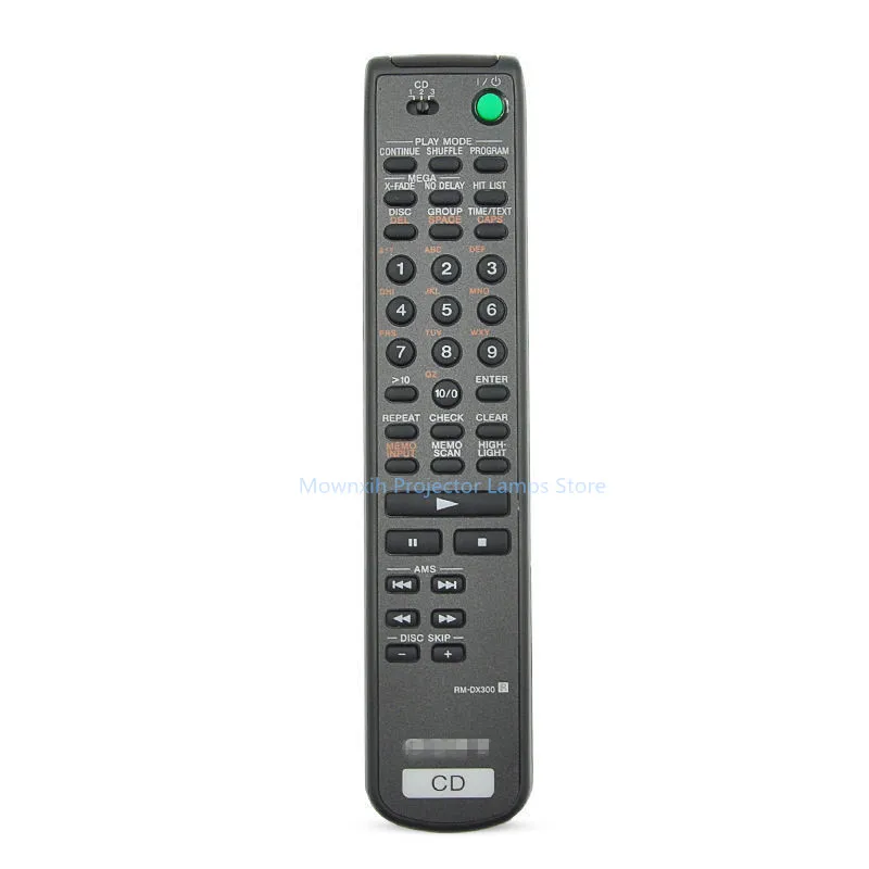 Новый оригинальный пульт дистанционного управления для SONY RM-DX300 1-418-419-12 CD-плеер |