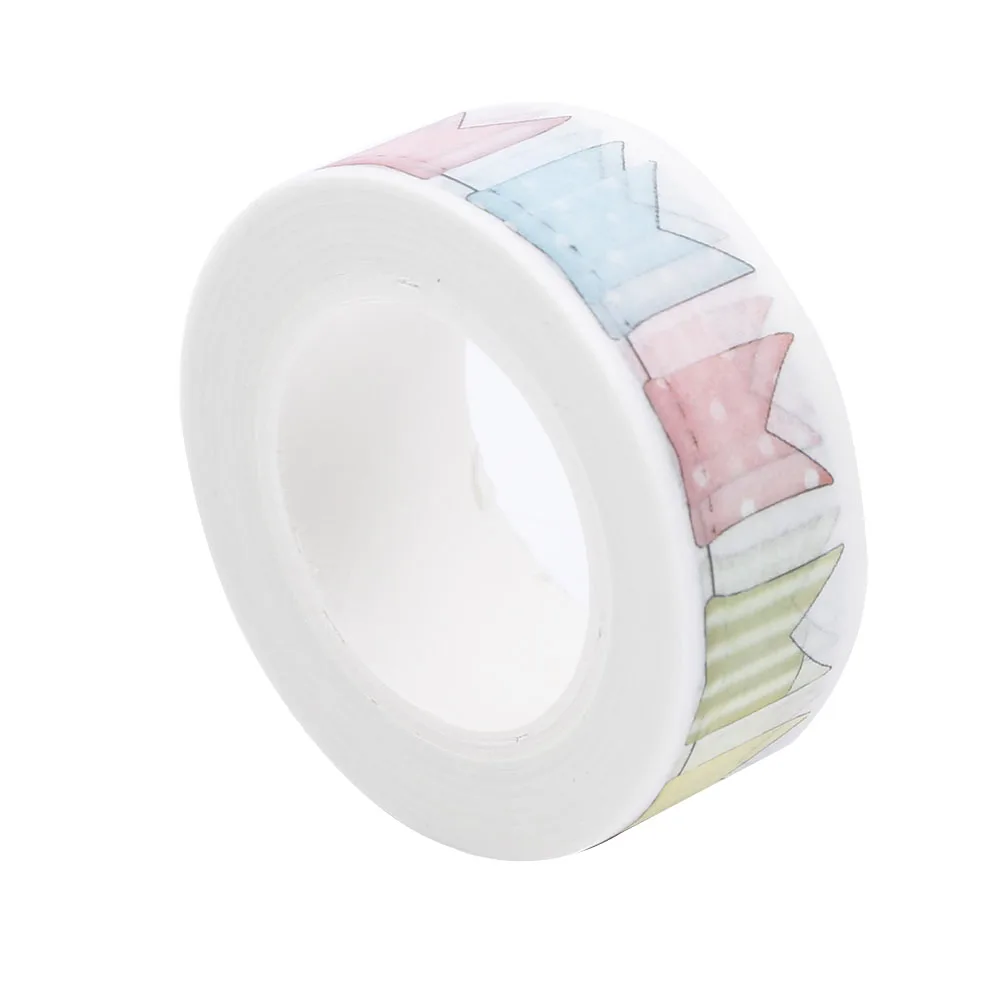 1 шт. цветная Васи лента с флагом украшение сделай сам скрапбукинг планировщик