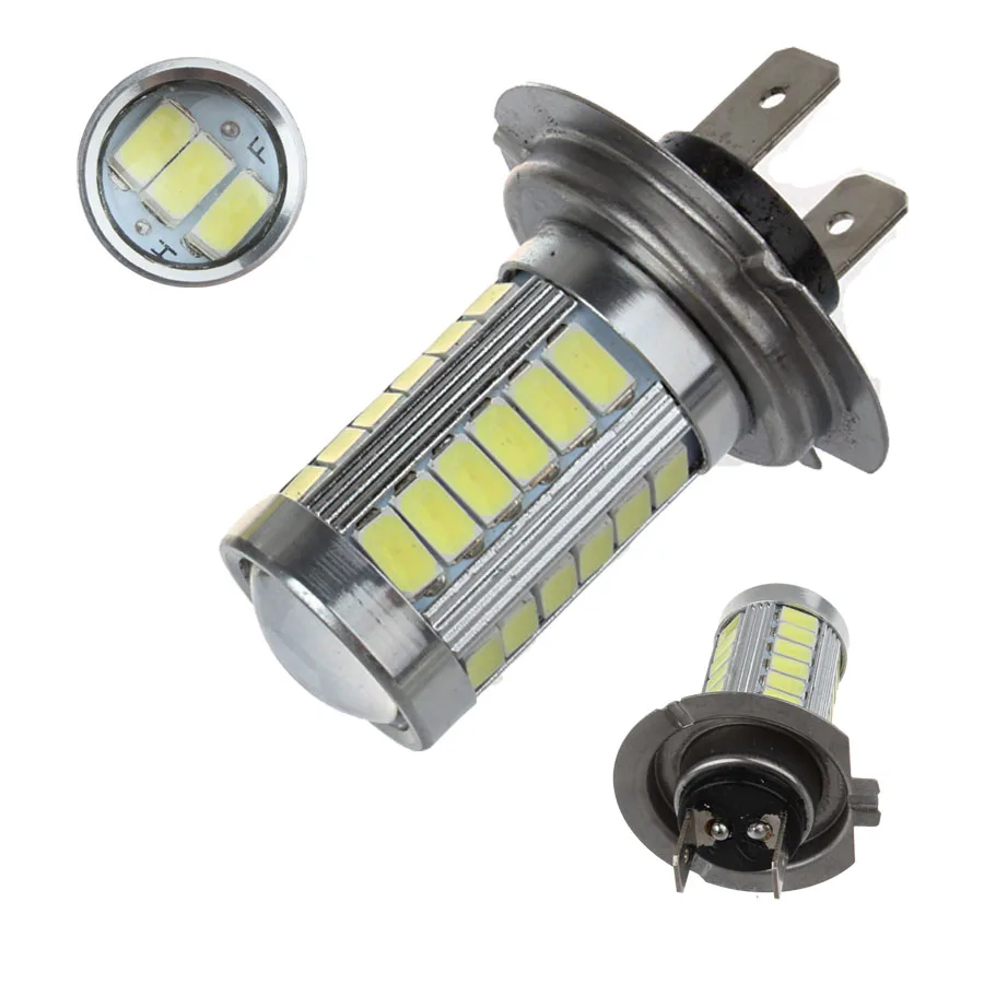 

2 шт., Автомобильные противотуманные фары H7 33 SMD 5630 5730