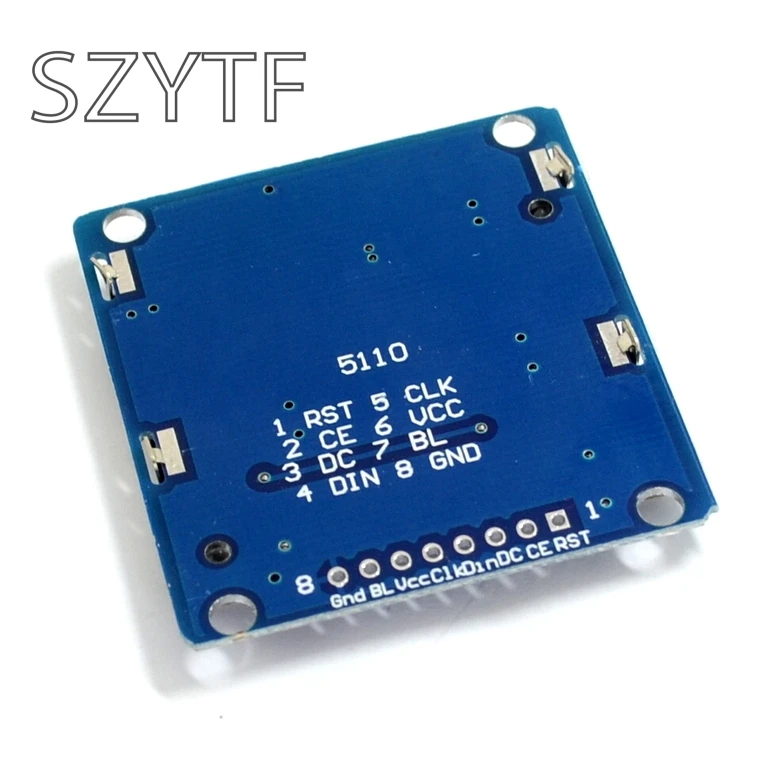 Высокое качество 84x48 84x84 модуль ЖКД синий адаптер подсветки PCB 5110 для|module lcd|pcb bluepcb
