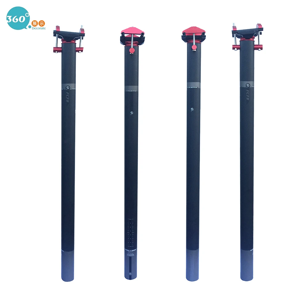 

new authentic FCFB FW full carbon fiber seat tube folding ultralight 310g free shipping