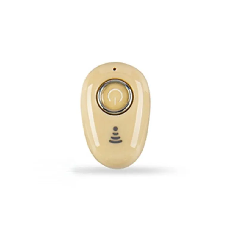 beige S650, беспроводные наушники, Bluetooth, с микрофоном, спортивные наушники, гарнитура, громкая связь для всех телефонов, для huawei, Xiaomi, для samsung - Цвет: beige