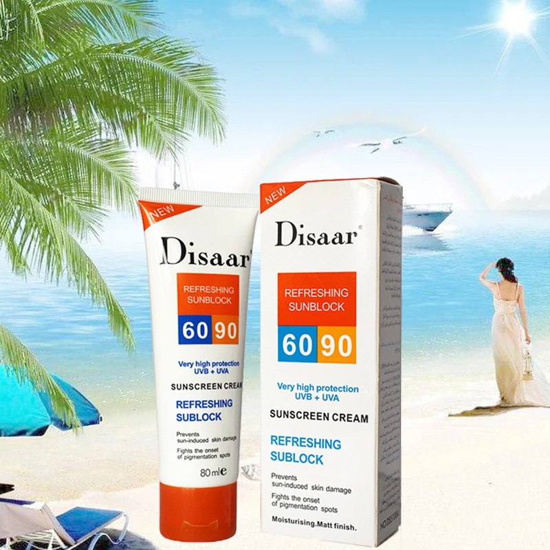 3 шт. солнцезащитный крем Disaar Spf 90 + увлажняющий для лица предотвращает