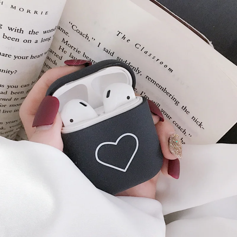 Мультяшный чехол для наушников для Apple Airpods 1/2 противоударный чехол для Apple гарнитура для Airpods чехол s матовый защитный чехол для пары