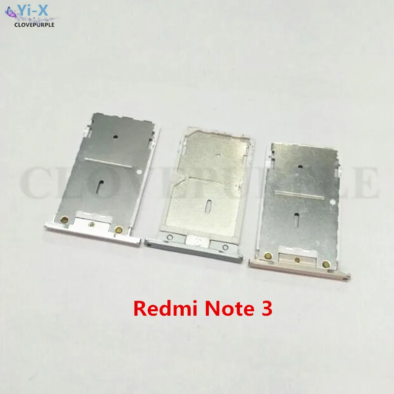10 шт./лот для Xiaomi Redmi Note 3/ 3 Pro SIM держатель лотка Гнездо Слот запасные части|parts note