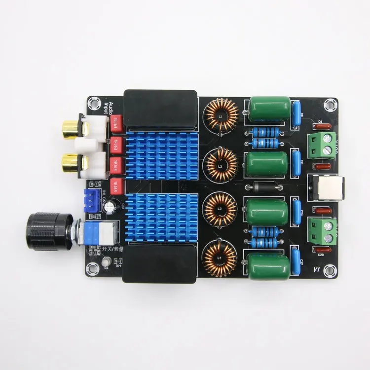 TPA3116D2 DC24V 2x100 Вт двухканальная стерео плата цифрового усилителя класса D |